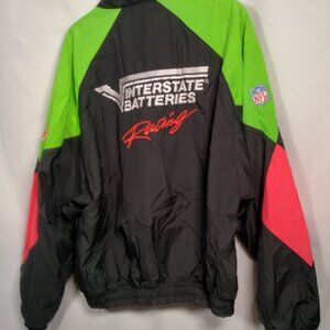 NASCAR Jacket XL Joe Gibbs Interstate Batteries Motorsport Vintage Racing USA